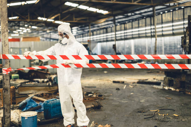 Professional Drug Lab Cleanup technician working in Tyler, TX